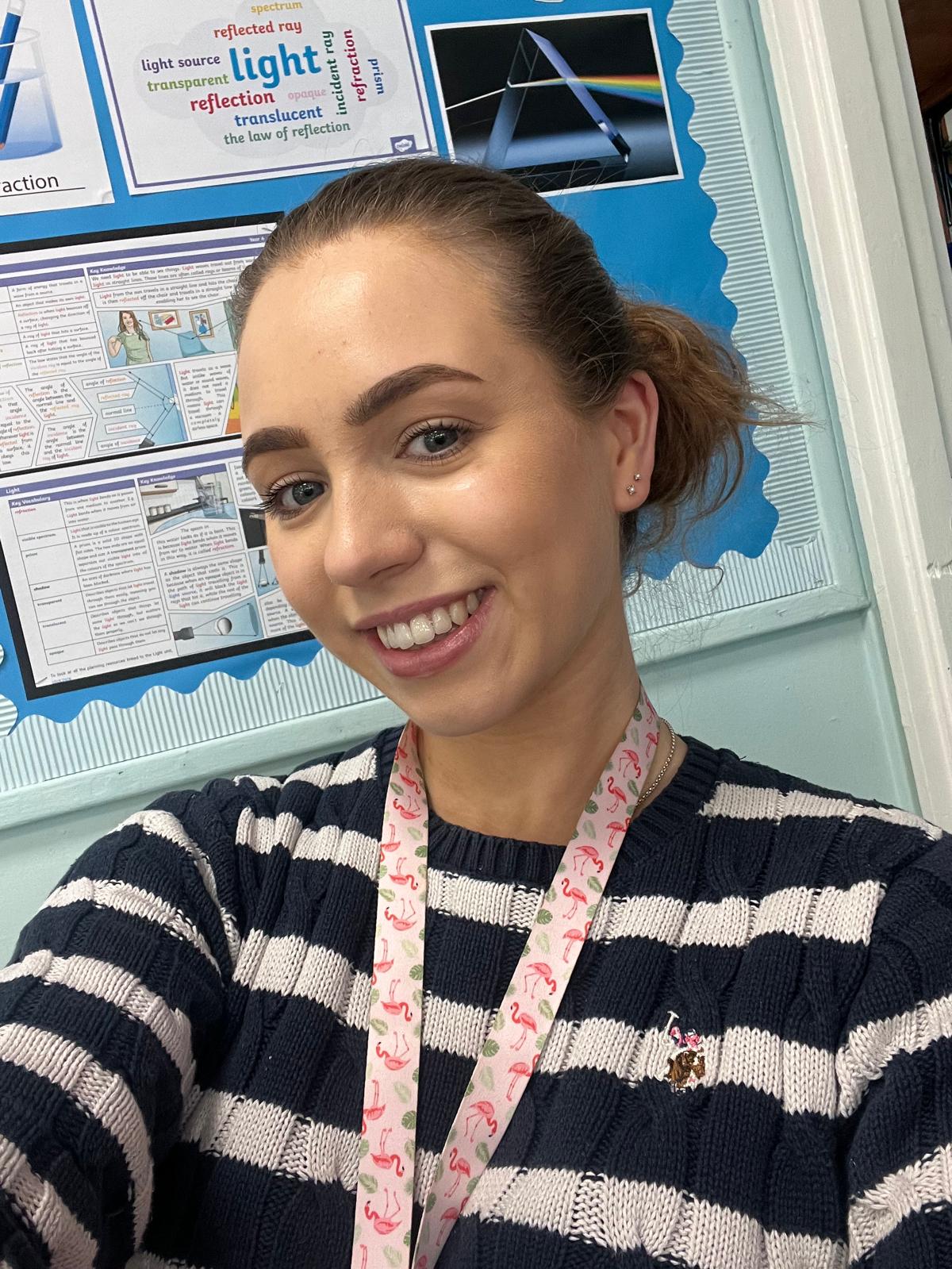 Mrs Moss, primary school tutor